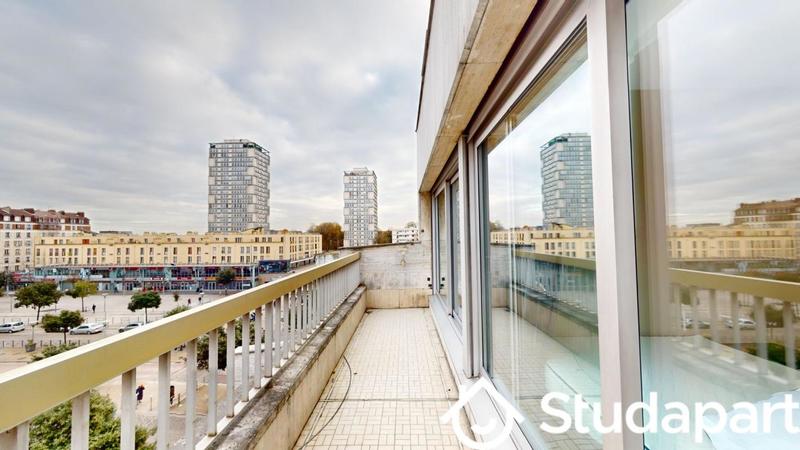 Chambre - 9 m² - 1 pièce