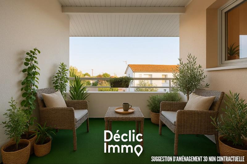 Appartement - 52 m² - 2 pièces