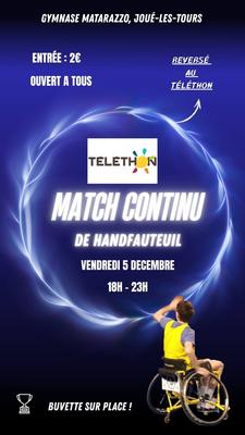 Tournoi HandFauteuil Téléthon Pour Tous