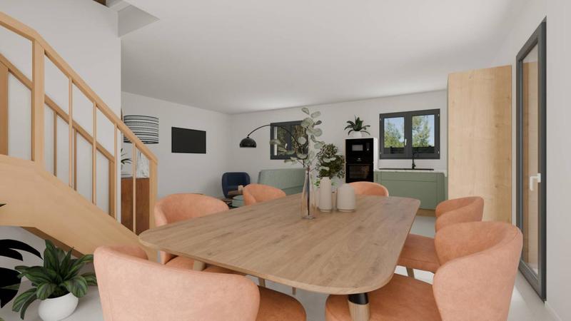 Maison - 80 m² - 4 pièces