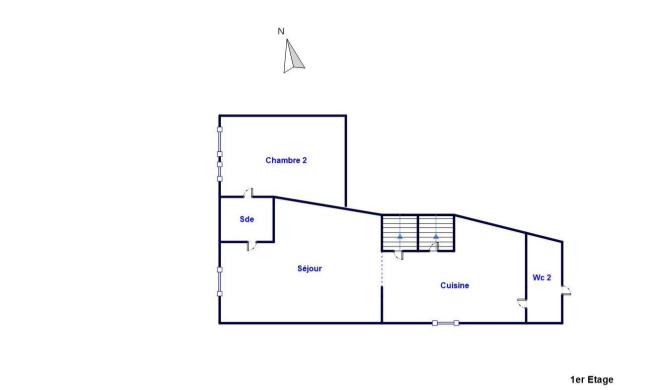 Maison - 67 m² - 3 pièces