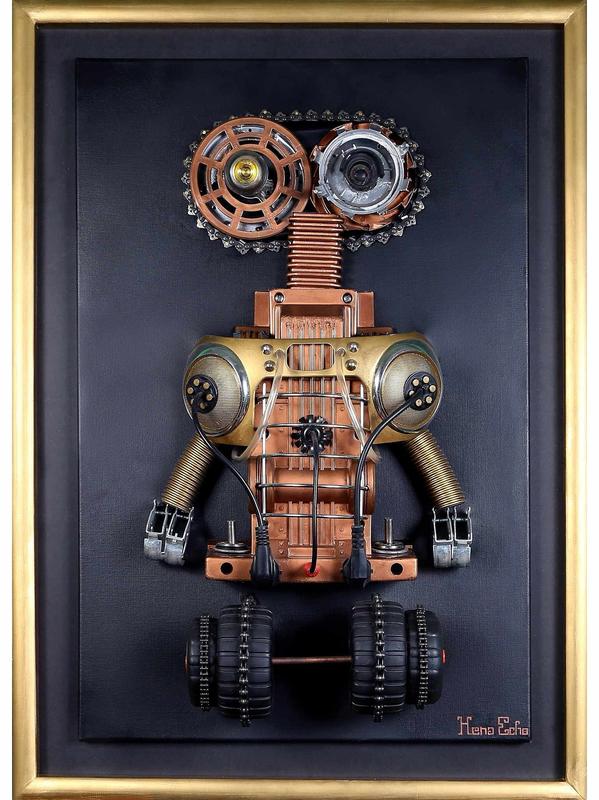 Exposition ,"Récup'Art"de Hena Echo