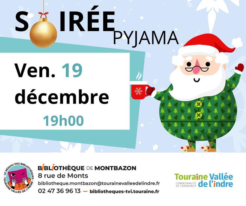 Soirée pyjama à la Bibliothèque