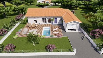 Maison - 103 m² - 4 pièces