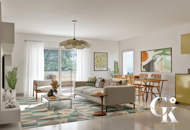 Appartement - 84 m² - 4 pièces