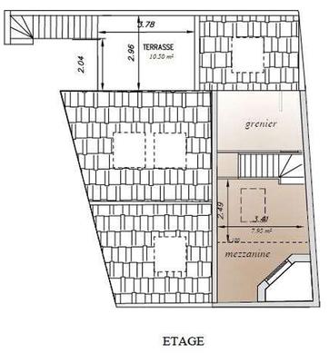 Appartement - 82 m² - 4 pièces