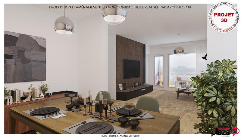 Appartement - 83 m² - 3 pièces