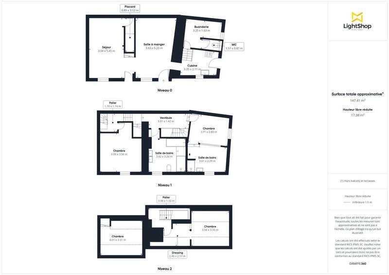 Maison - 116 m² - 6 pièces
