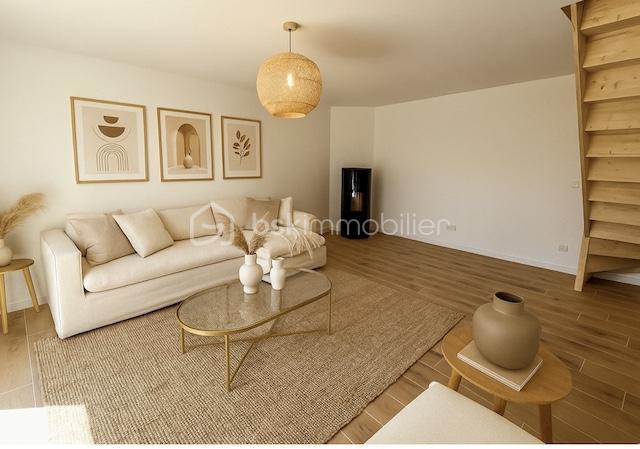 Maison de ville - 56 m² - 3 pièces