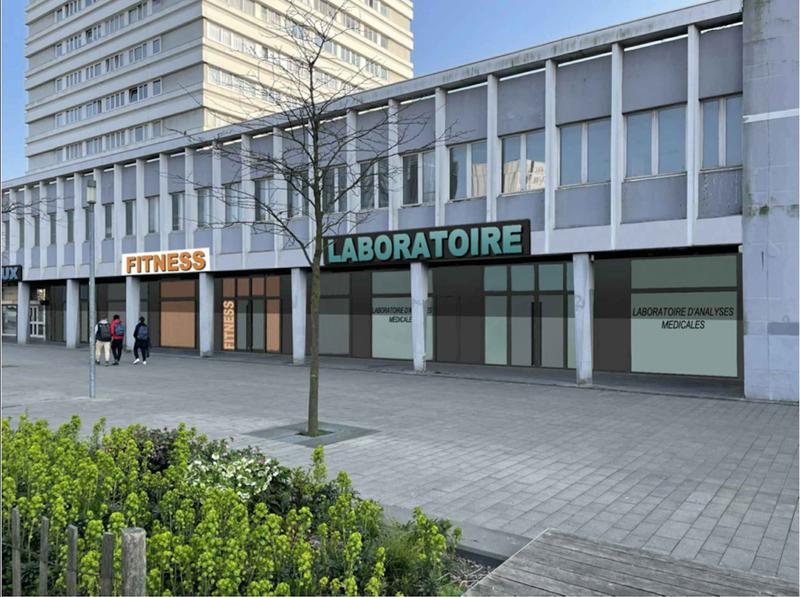 Local commercial - 1 842 m²