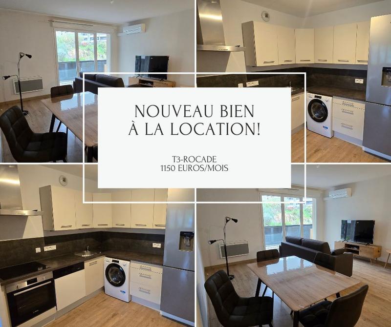 Appartement - 63 m² - 3 pièces