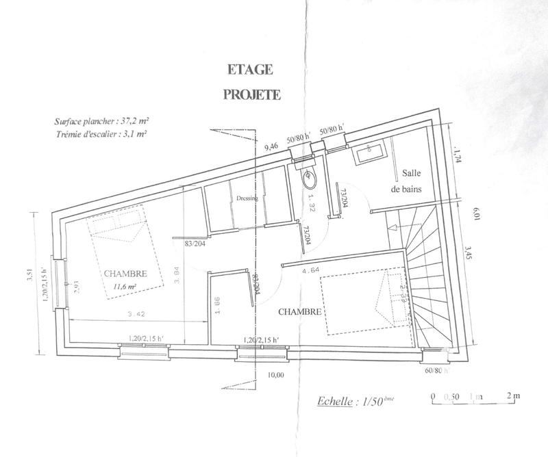 Maison - 66 m² - 3 pièces