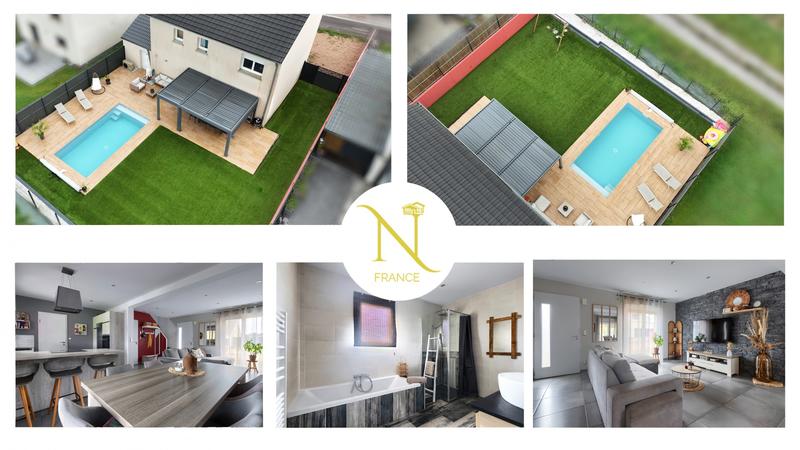 Maison - 100 m² - 6 pièces