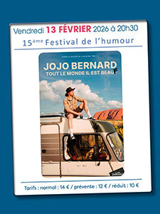 Festival de l'humour - Jojo Bernard