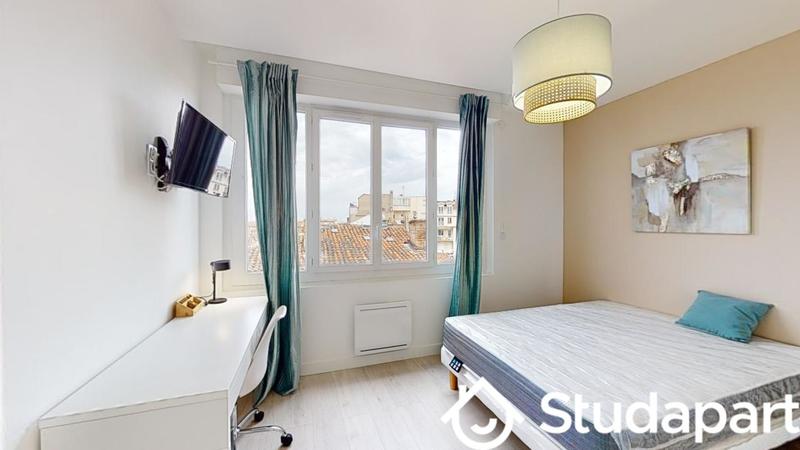 Chambre - 13 m² - 1 pièce