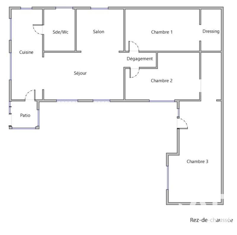 Maison - 85 m² - 4 pièces