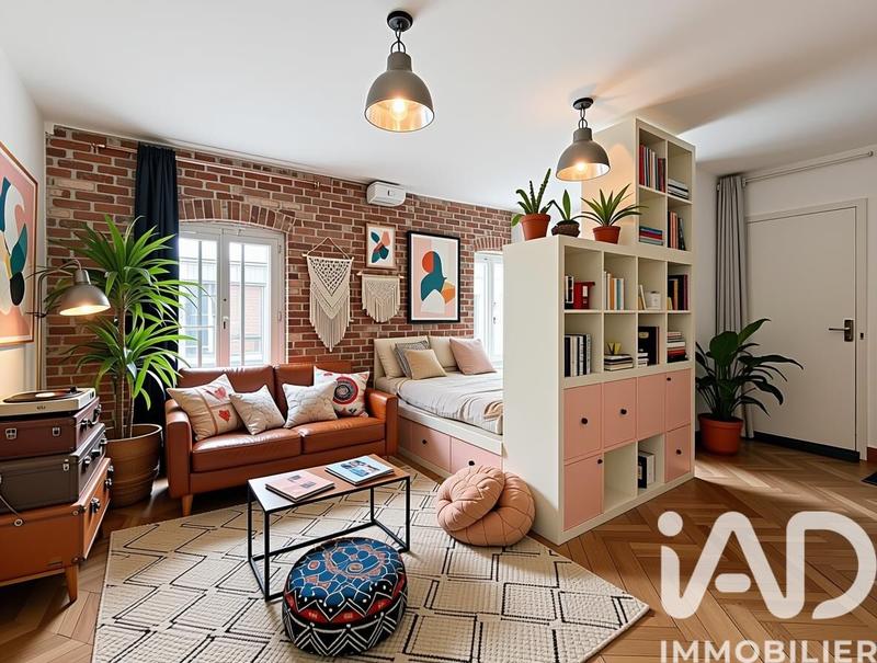 Studio - 34 m² - 1 pièce