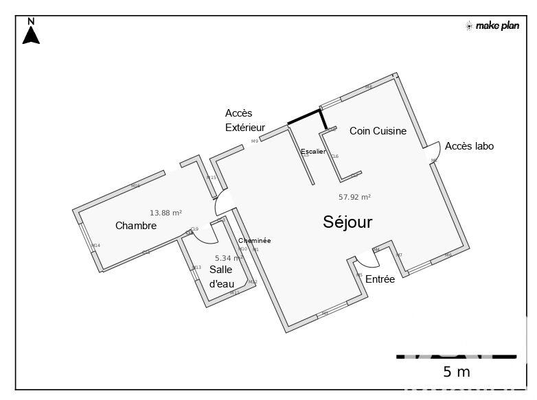 Maison de campagne - 165 m² - 6 pièces