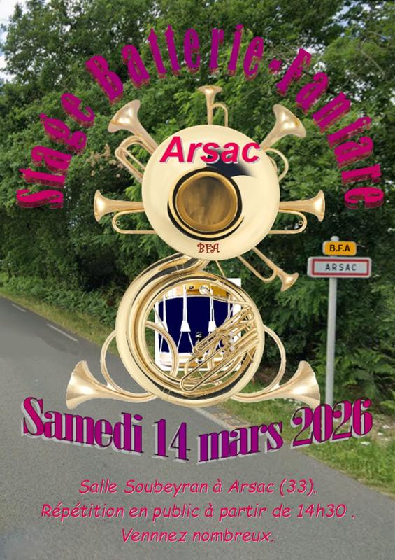 Stage Batterie-Fanfare à Arsac