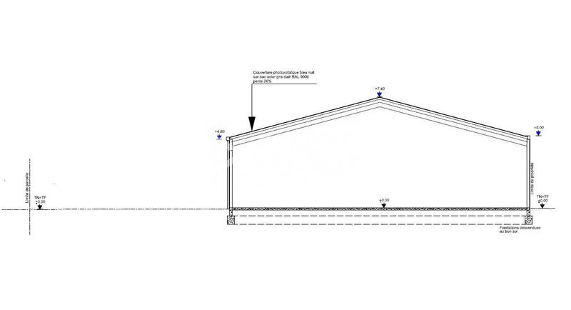 Local commercial - 1 125 m²