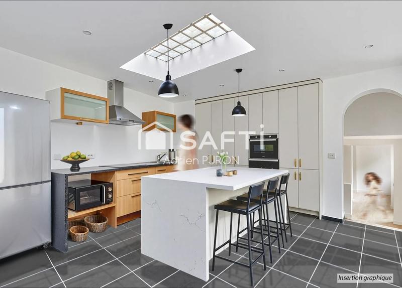 Maison - 97 m² - 3 pièces