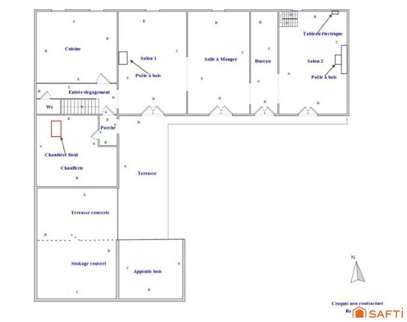 Maison - 300 m² - 9 pièces