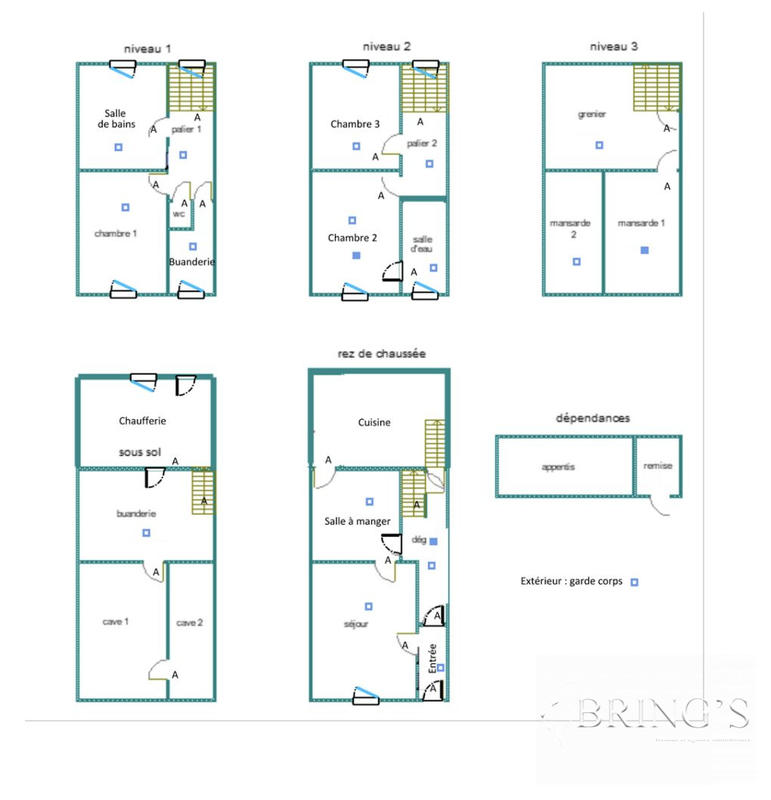 Maison - 141 m² - 5 pièces