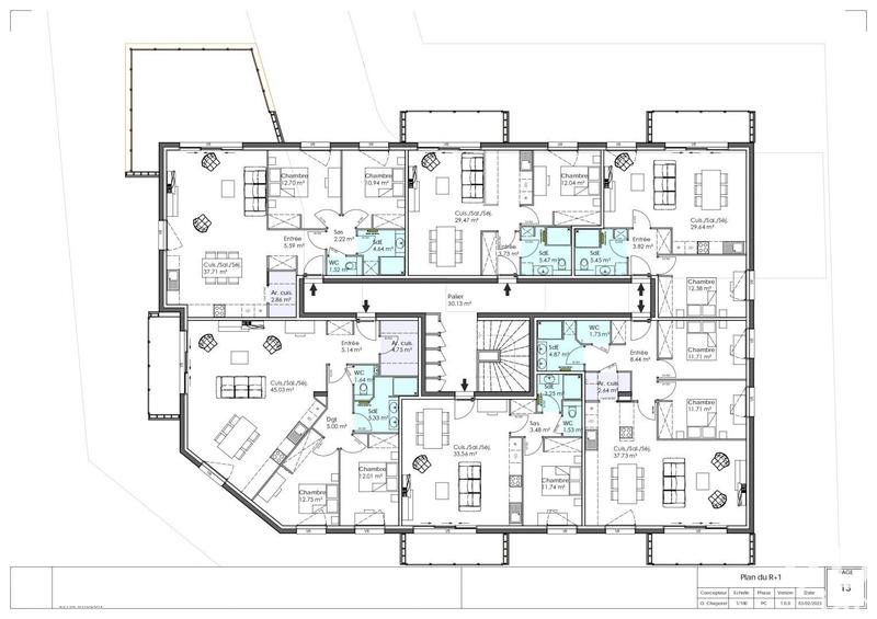 Appartement - 67 m² - 3 pièces