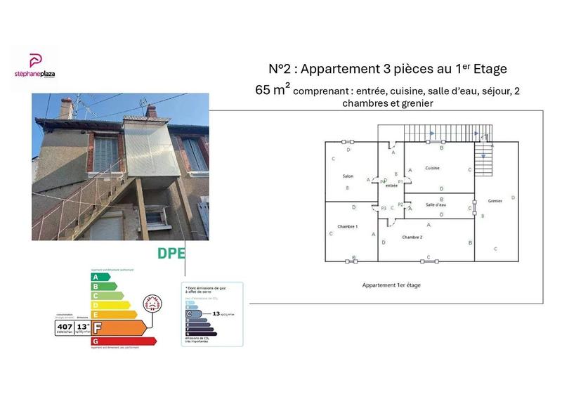 Immeuble - 240 m² - 11 pièces