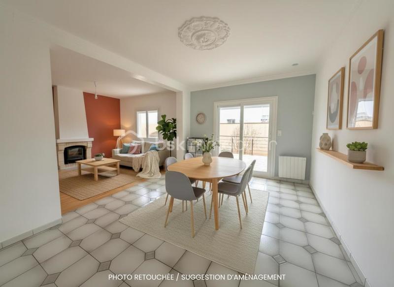 Maison - 90 m² - 6 pièces