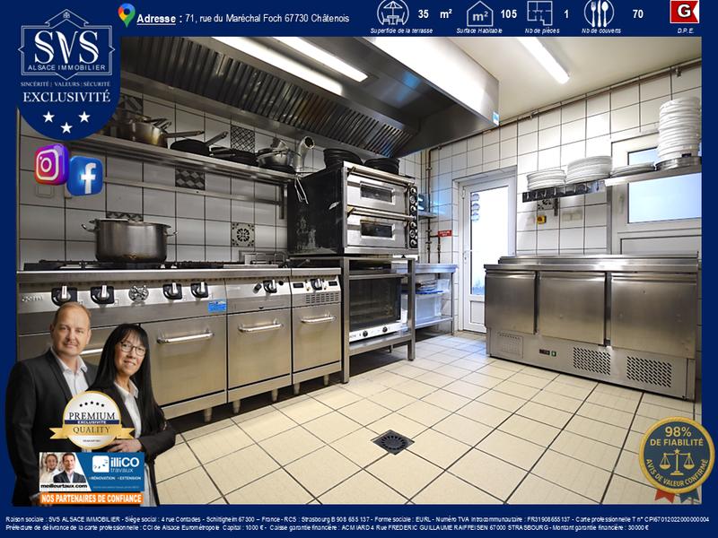 Fonds de commerce - Magasins - 105 m²