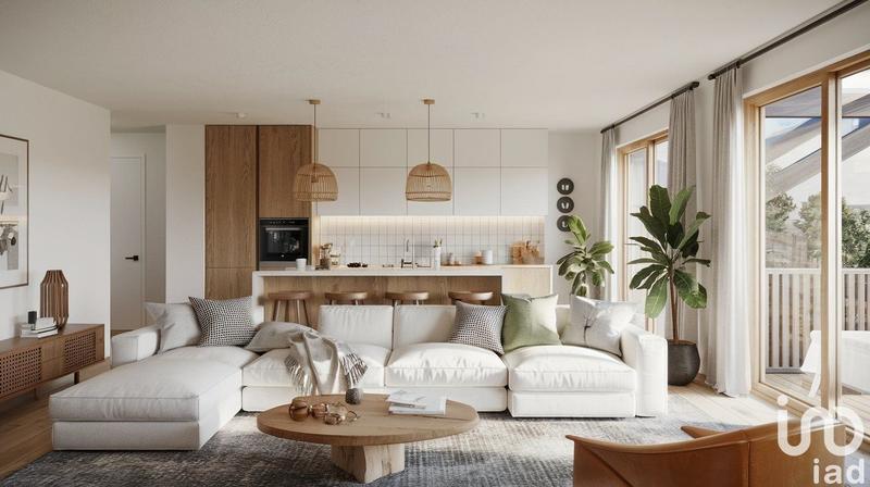 Appartement - 46 m² - 2 pièces