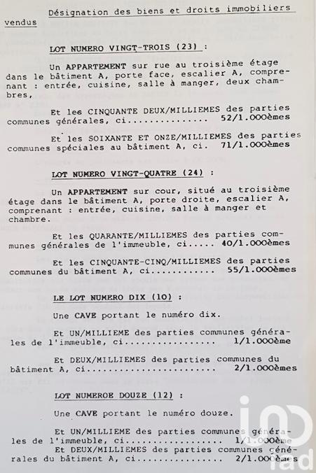 Appartement - 79 m² - 4 pièces