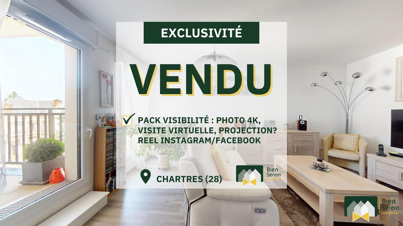 Appartement - 60 m² - 3 pièces