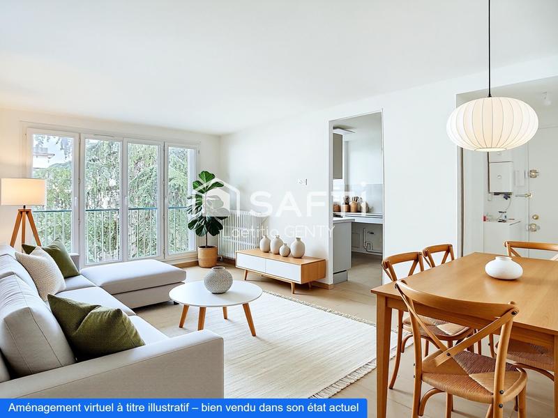 Appartement - 64 m² - 3 pièces