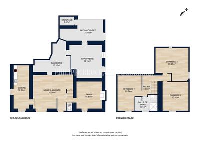 Maison ancienne - 135 m² - 6 pièces