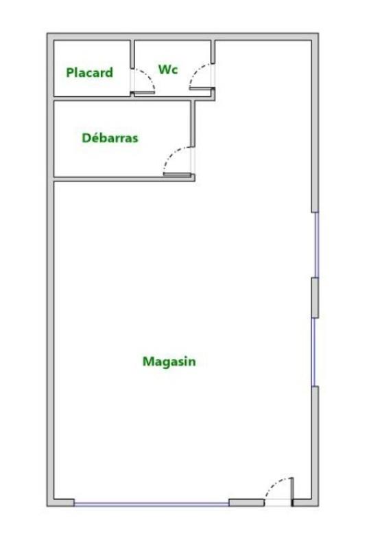 Local commercial - 67 m² - 2 pièces