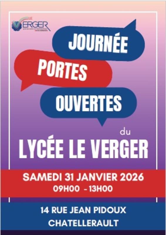Journée Portes Ouvertes Lycée Professionnel le Verger