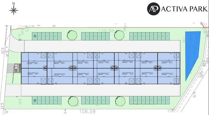 Local d'activités - 124 m²
