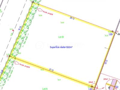 Terrain - 500 m²