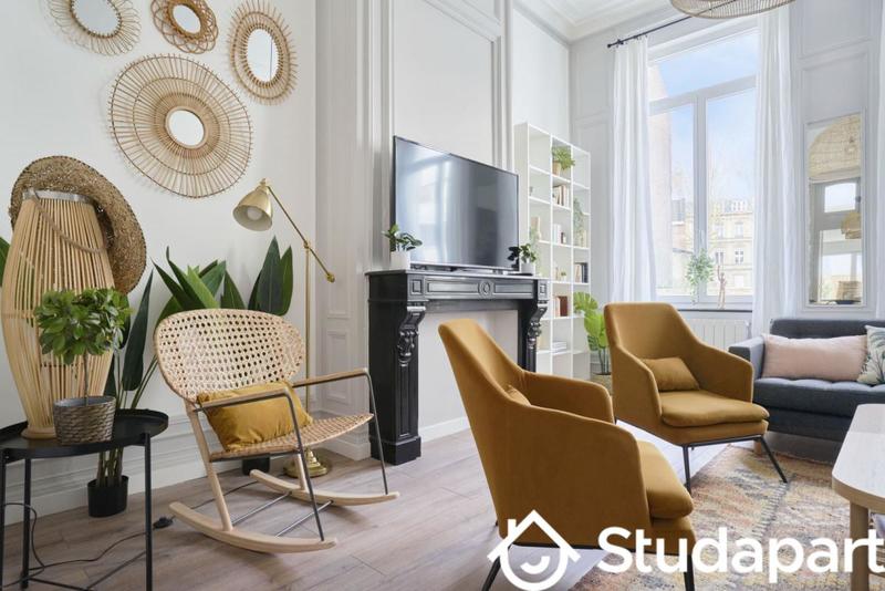 Chambre - 13 m² - 1 pièce