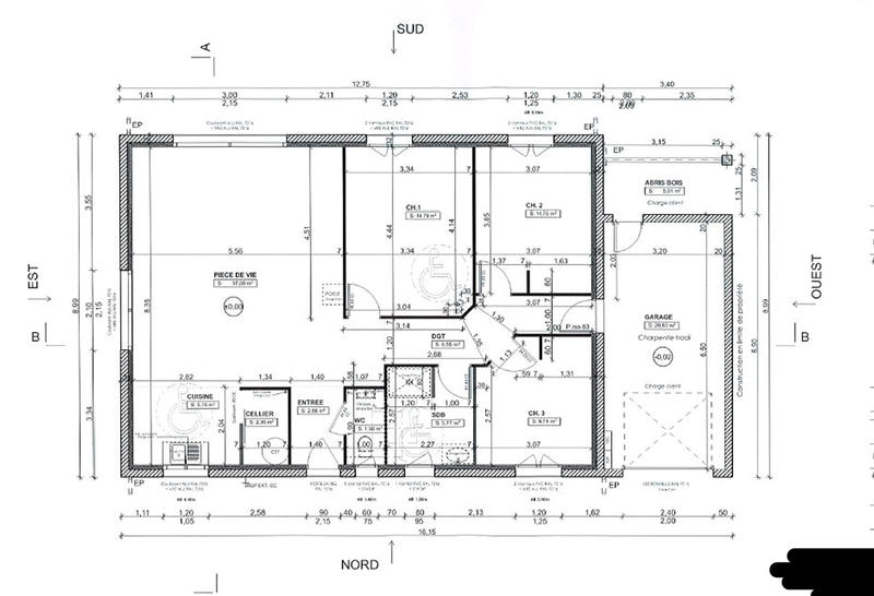 Maison - 98 m² - 4 pièces