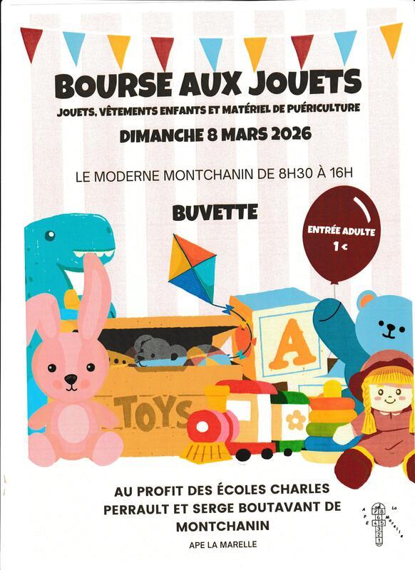 Bourse aux jouets vêtements et puériculture