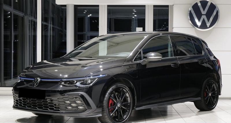 Volkswagen Golf Gte 245 Full Black Hybride Rechargeable / Iq Light Matrix Led Regulateur de Distance Affichage Tete Haute