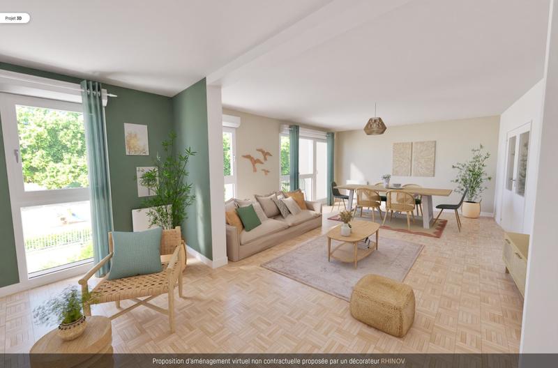 Appartement - 101 m² - 5 pièces