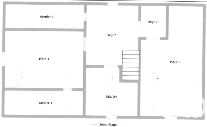 Maison de village - 99 m² - 4 pièces