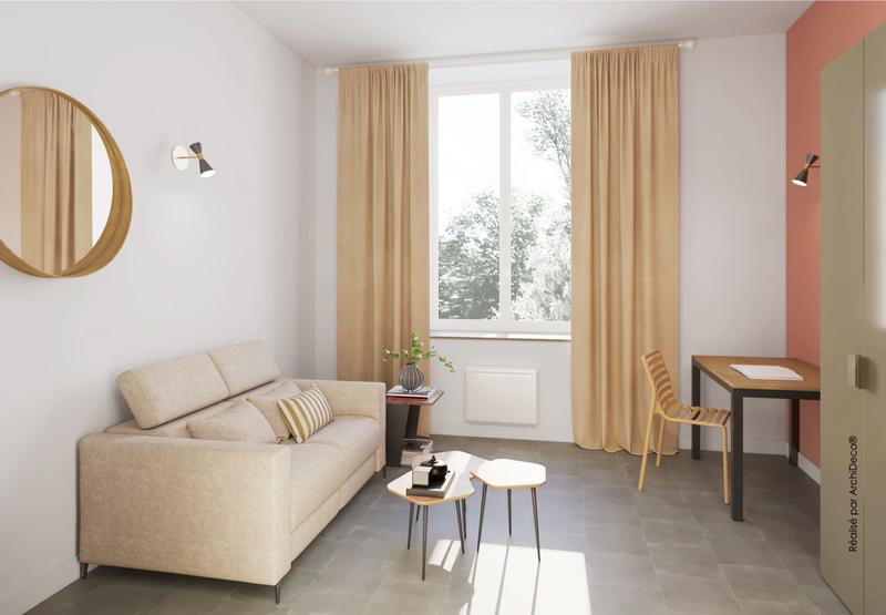 Appartement - 19 m² - 1 pièce