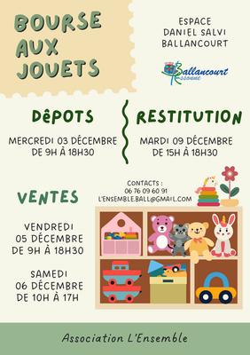 Bourse aux jouets