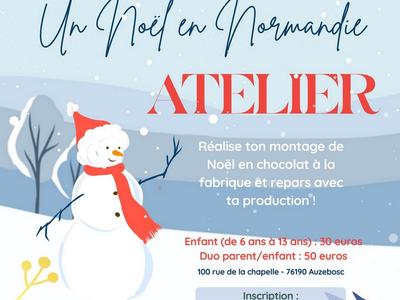 Atelier - Chocolat de Noël à la Chocolaterie Hautot