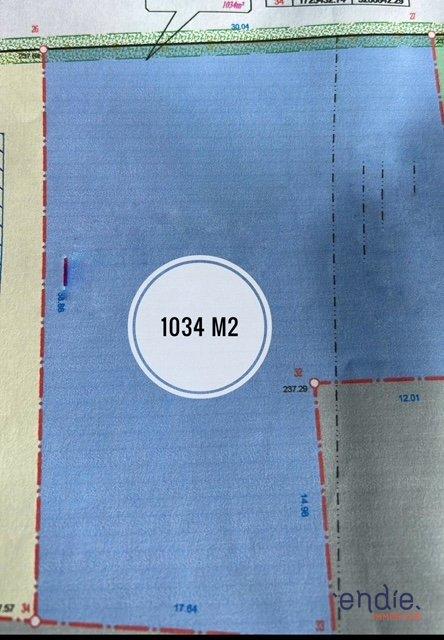 Terrain - 1 034 m²